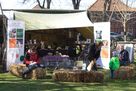 Info-Stand bei der Messe "Mensch & Tier", Antikhof Drei Eichen, Bröckel